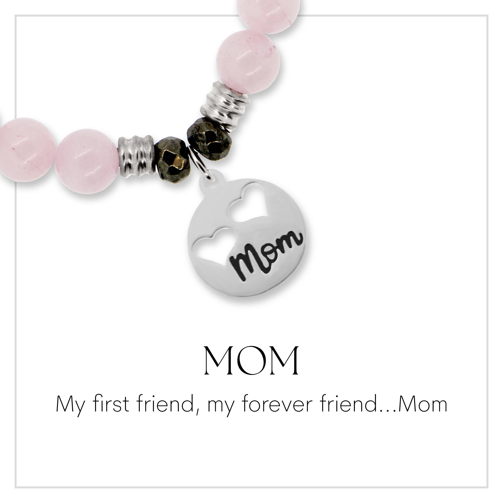 Mom... Sterling Silver Charm Bracelet Collection