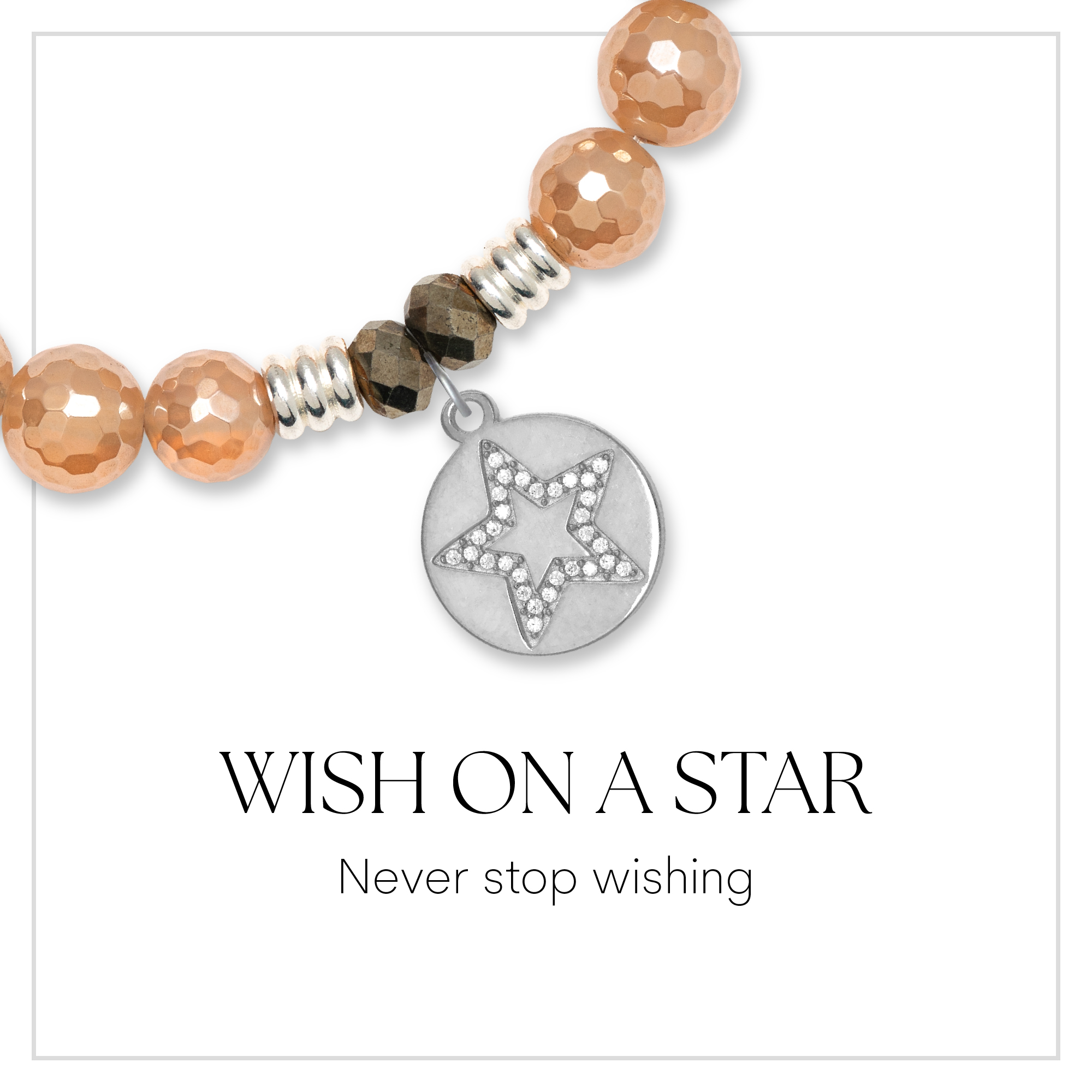 Wish on a Star Sterling Silver Charm Bracelet Collection