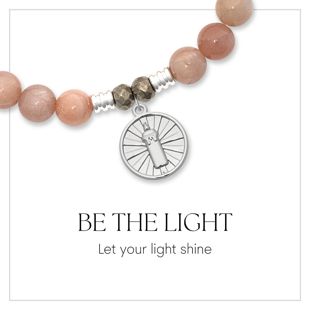 Be the Light Sterling Silver Charm Bracelet Collection