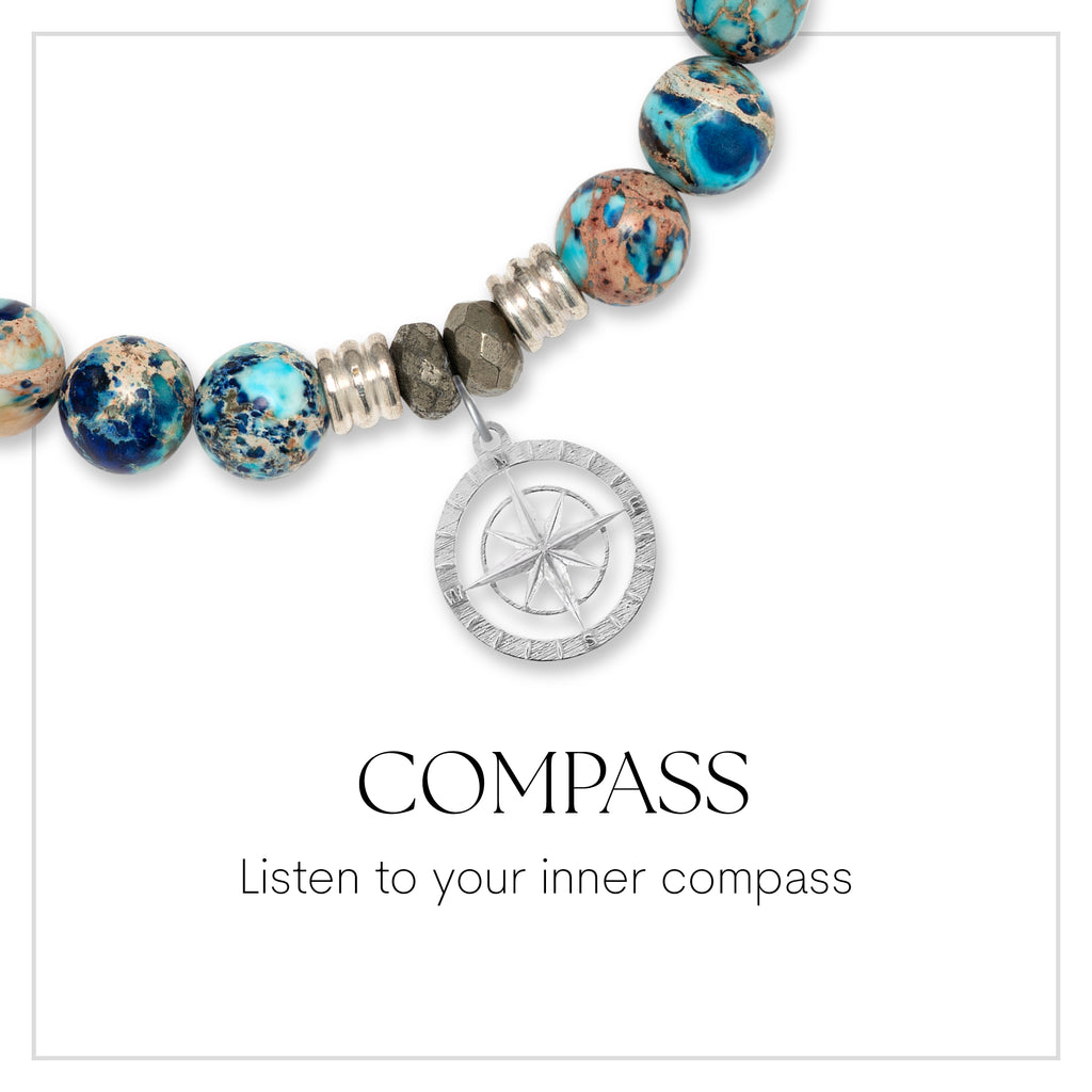 Compass Rose Charm Bracelet Collection