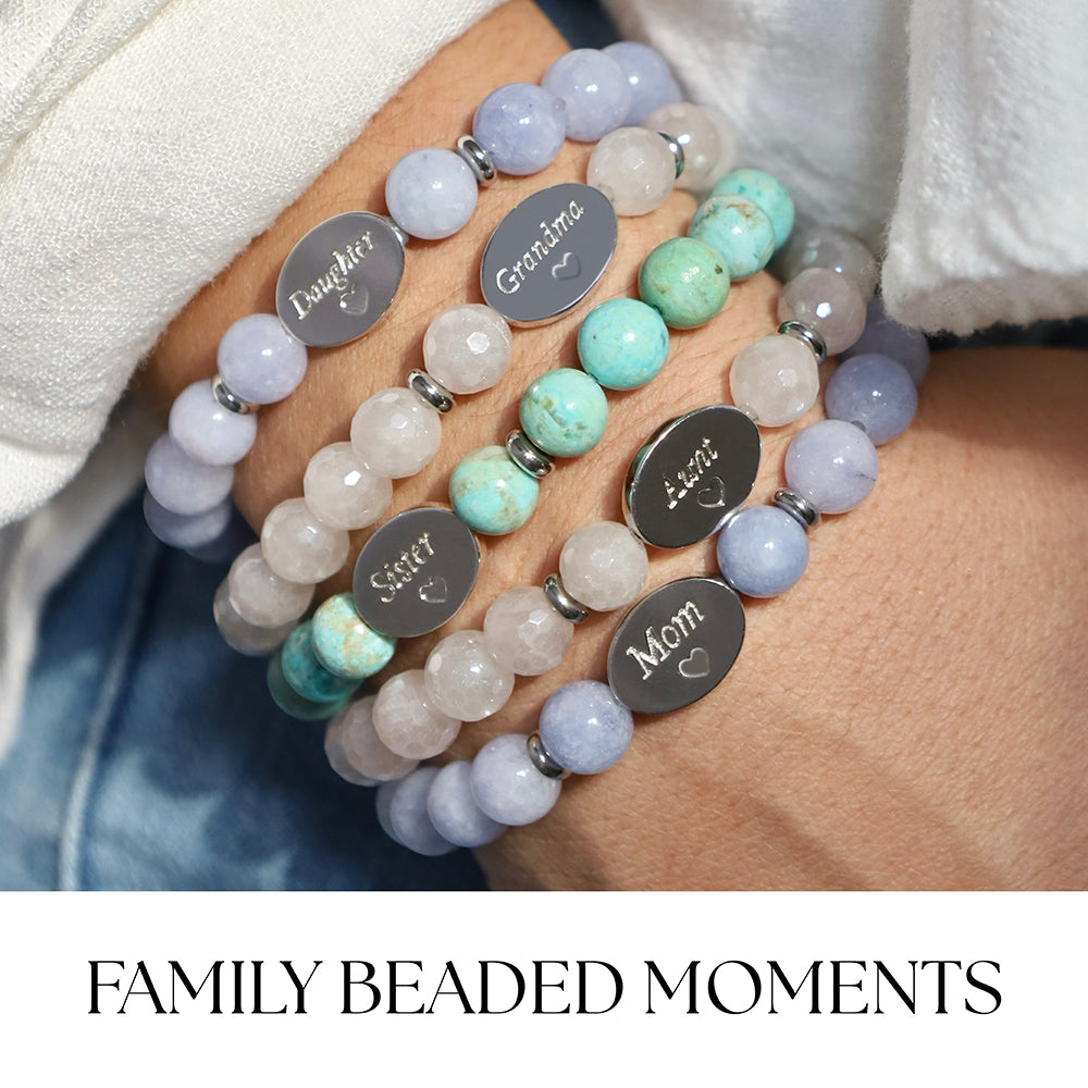 Family Bead Charm Bracelet Collection
