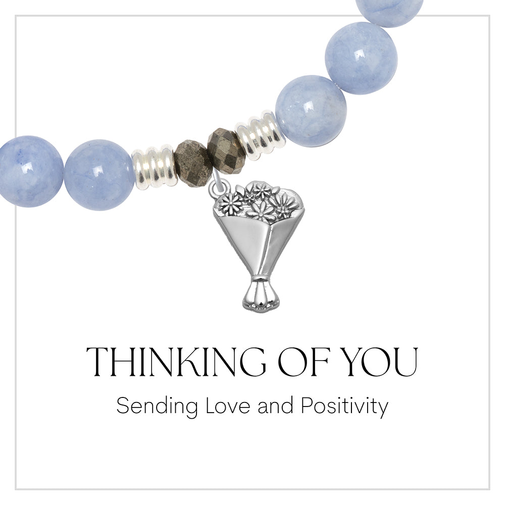 Thinking of You Sterling Silver Charm Bracelet Collection