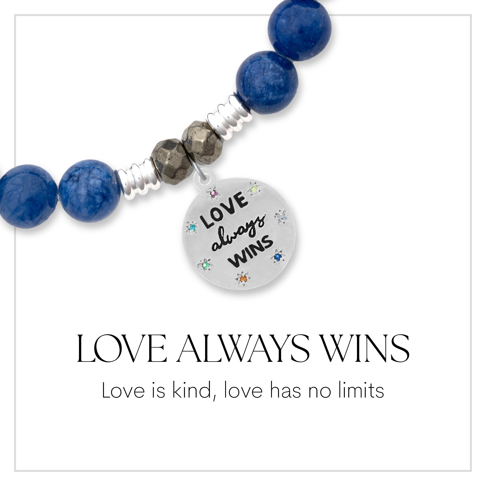 Love Always Wins Sterling Silver Charm Bracelet Collection