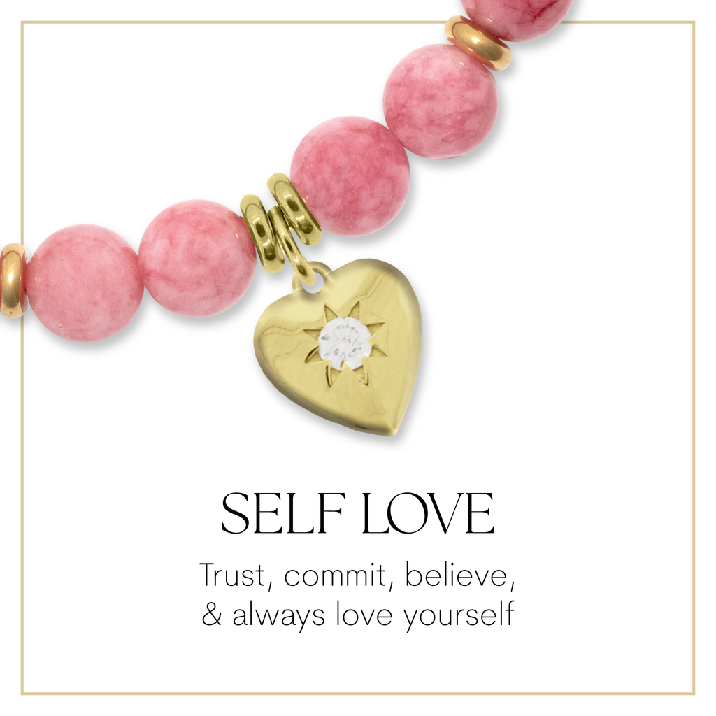 Gold Self Love Charm Bracelet Collection