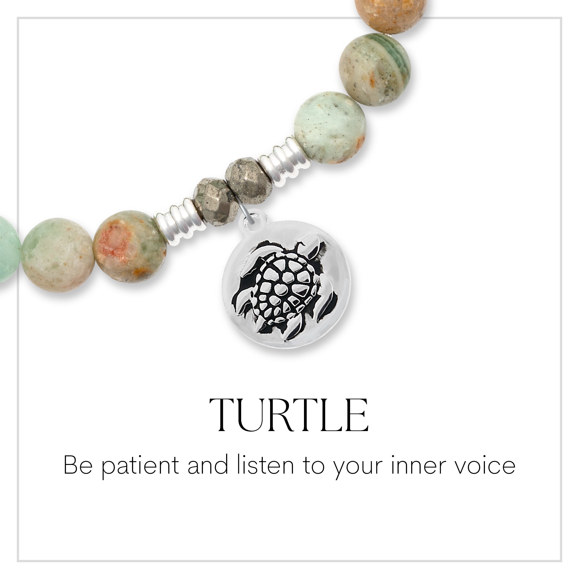 Turtle Sterling Silver Charm Bracelet Collection