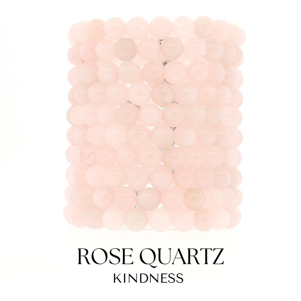 Rose Quartz Gemstone Bracelet Collection