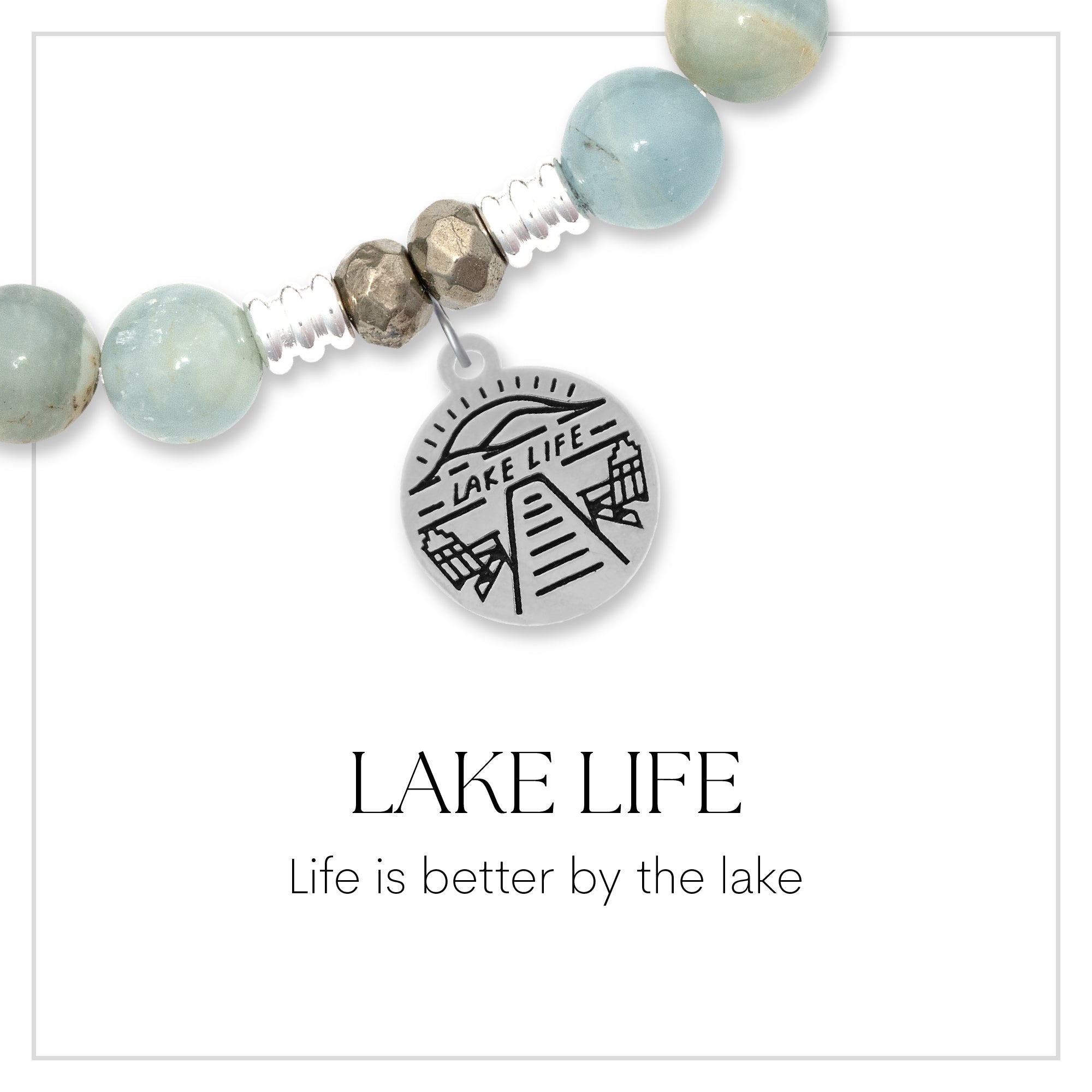 Lake Life Sterling Silver Charm Bracelet Collection