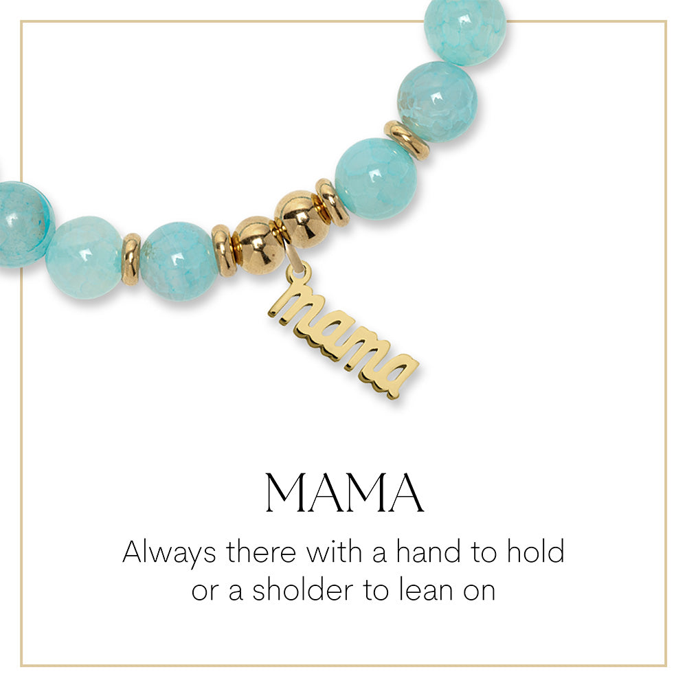Mama Gold Charm Bracelet Collection