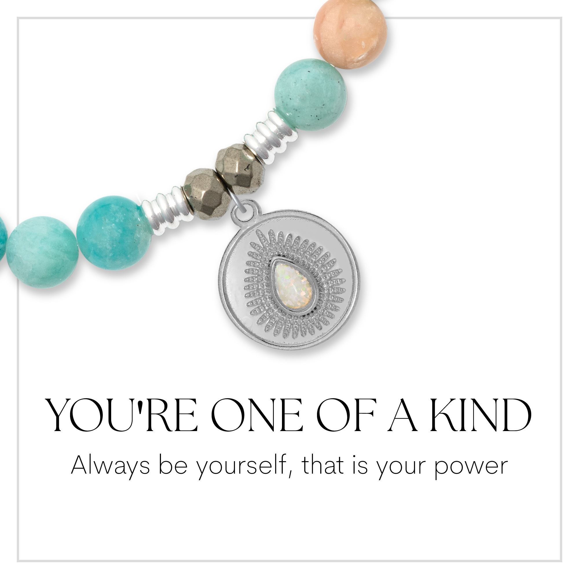 You're one of a Kind Sterling Silver Charm Bracelet Collection