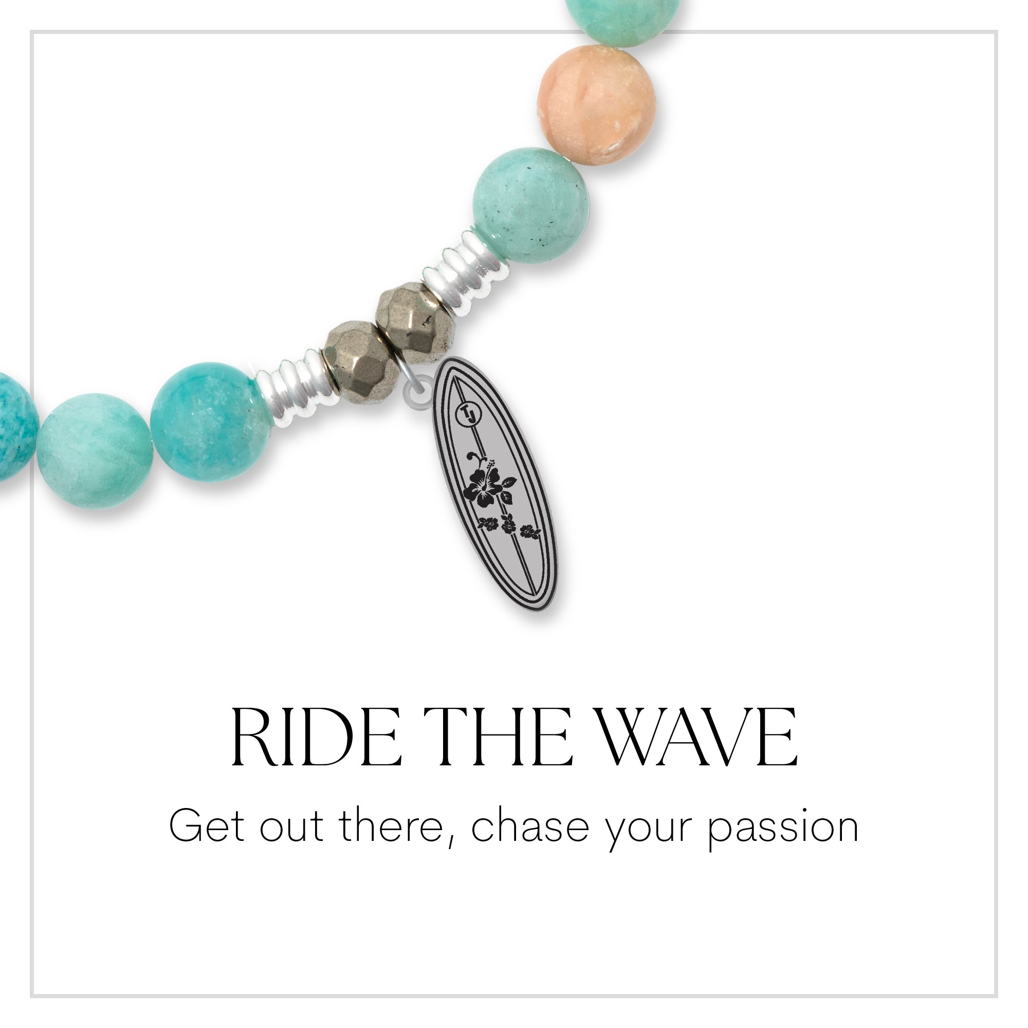 Ride the Wave Sterling Silver Charm Bracelet Collection