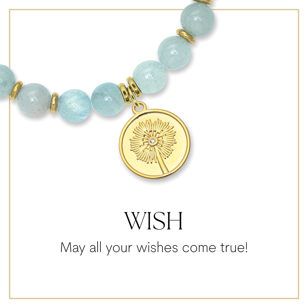 Gold Wish Charm Bracelet Collection