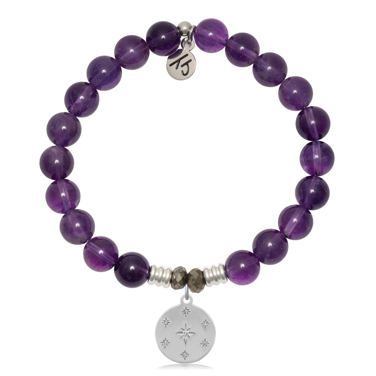 Amethyst 7mm Bracelet store Christmas