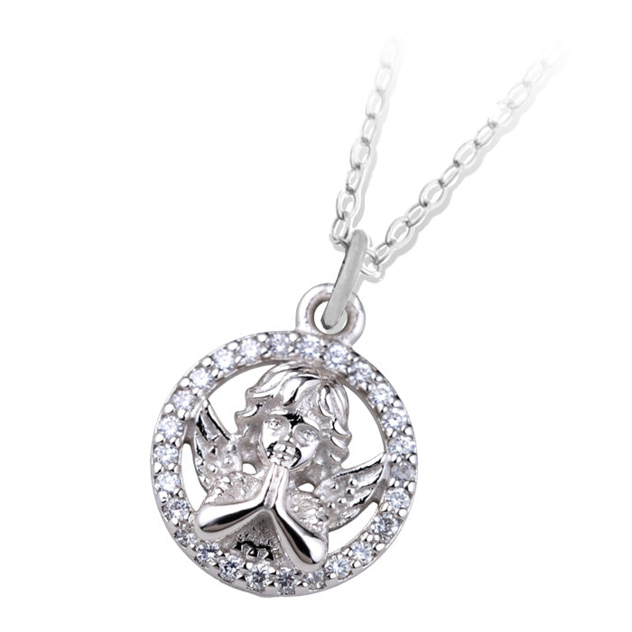 Cherub Charm Necklace