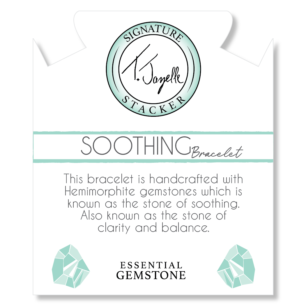 Defining Bracelet-Soothing Bracelet with Hemimorphite Gemstones