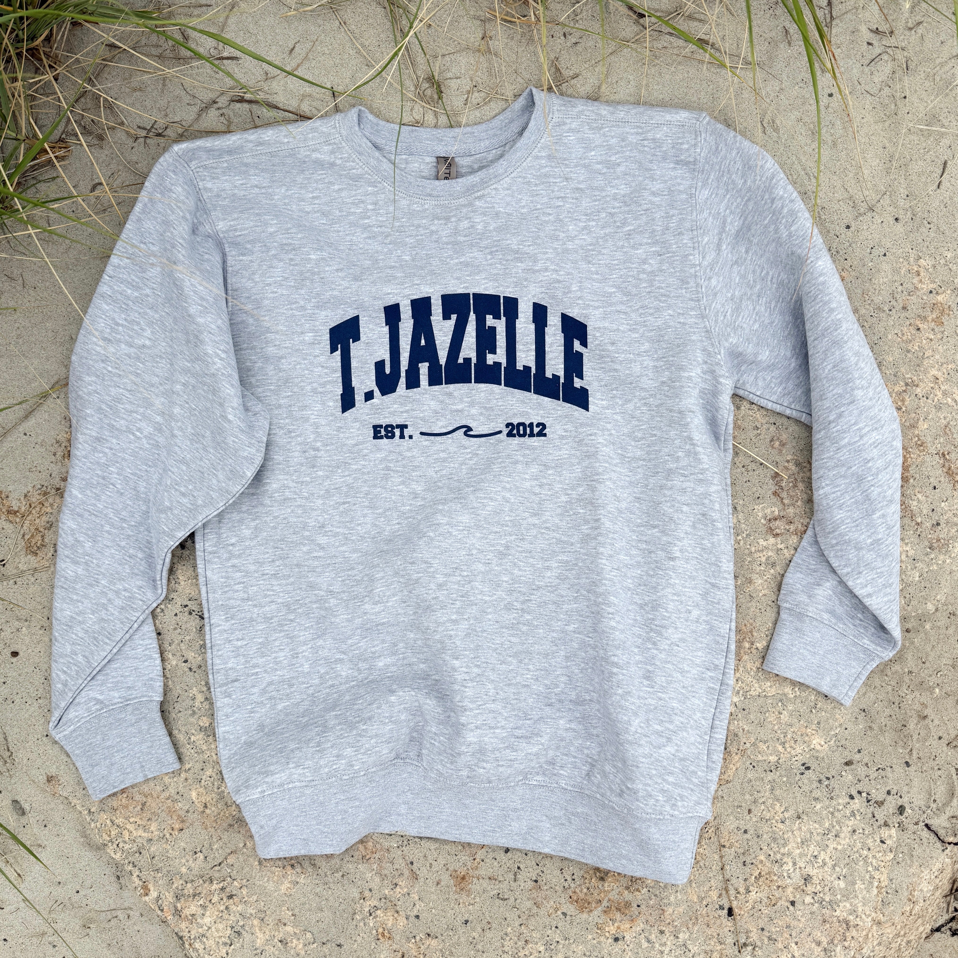 Grey T. JAZELLE Crewneck