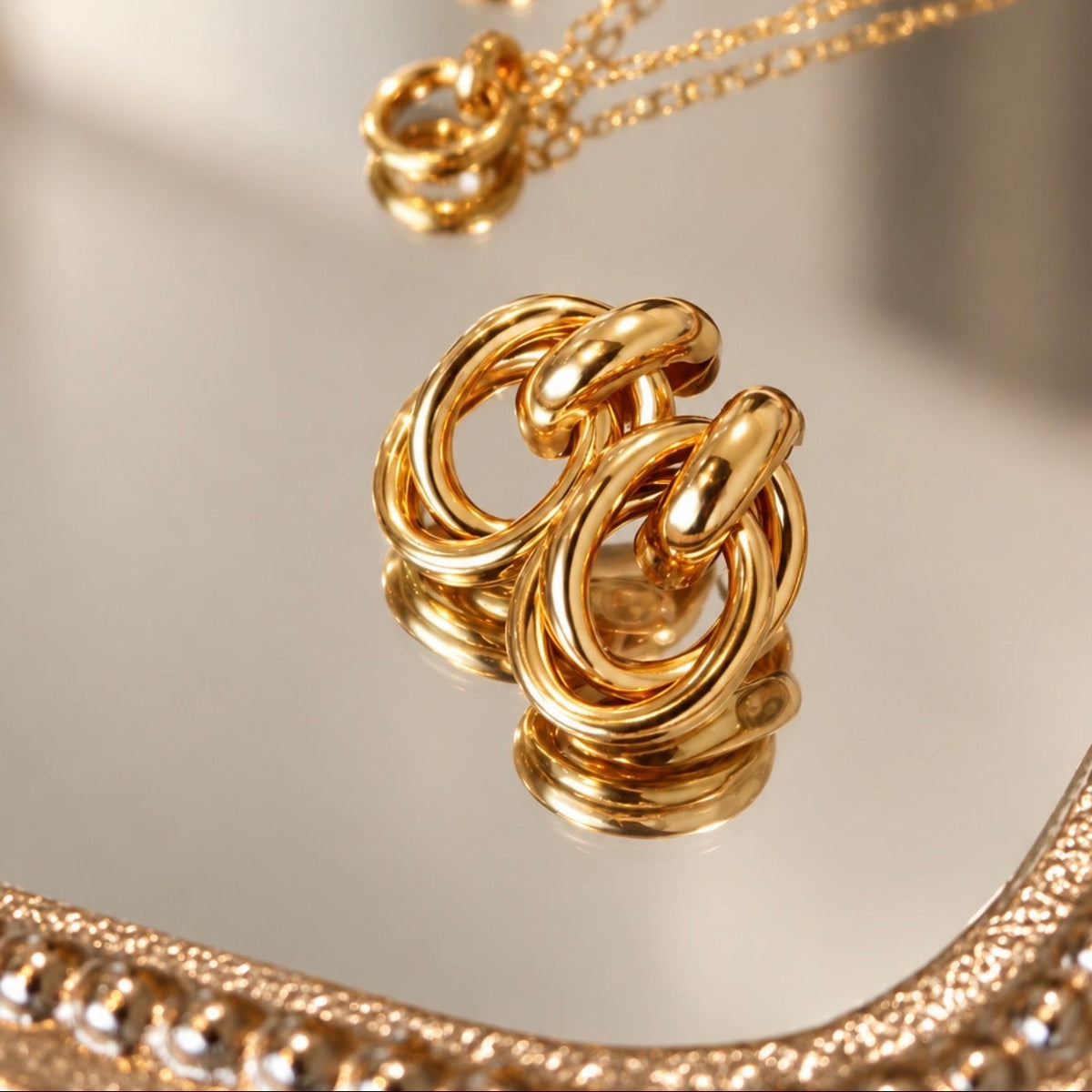 Limited Edition Golden Loop Earrings