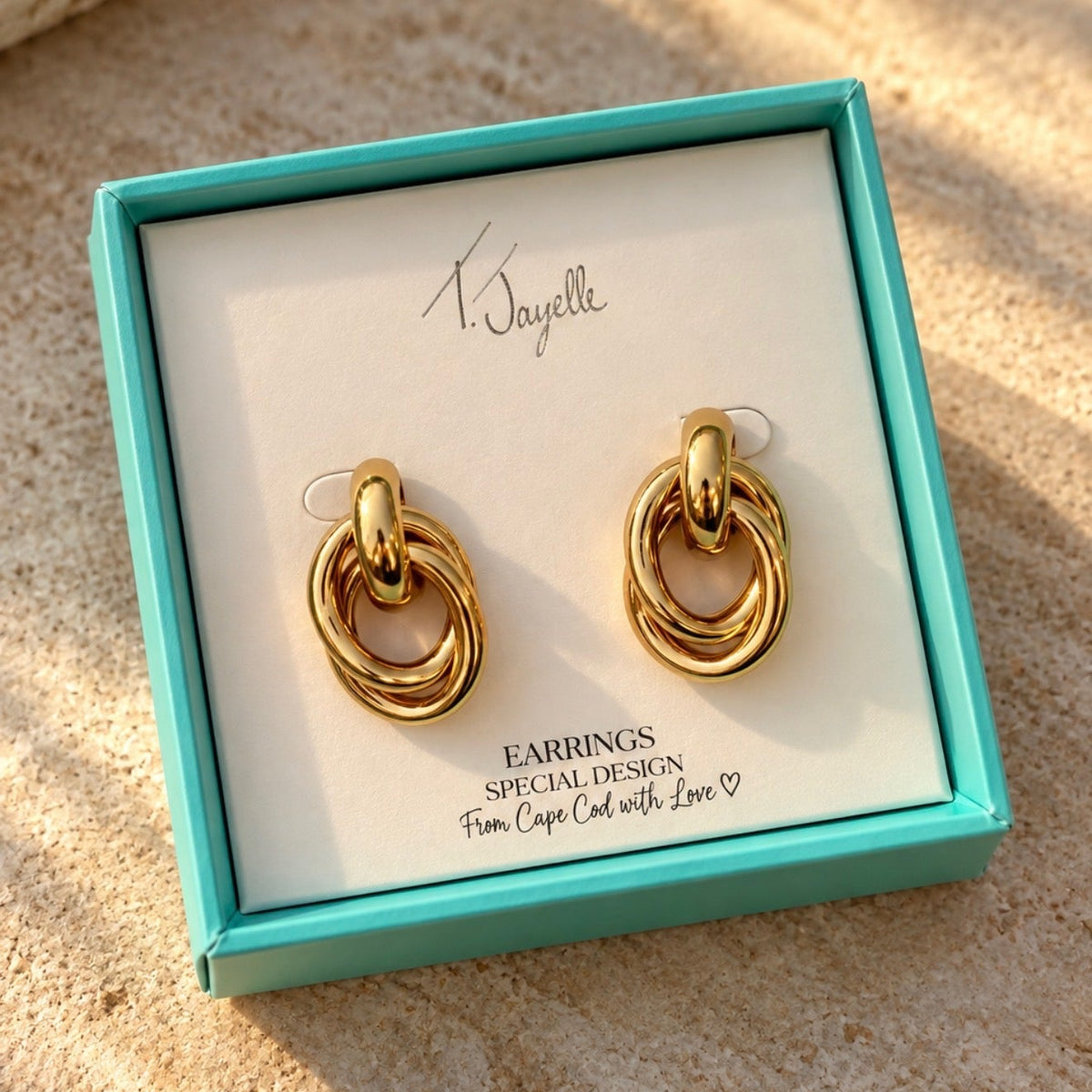 Limited Edition Golden Loop Earrings