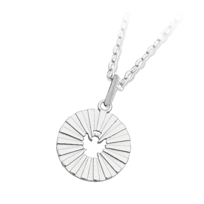 Prayers Collection: Prayers of Angels Sterling Silver Charm Necklace