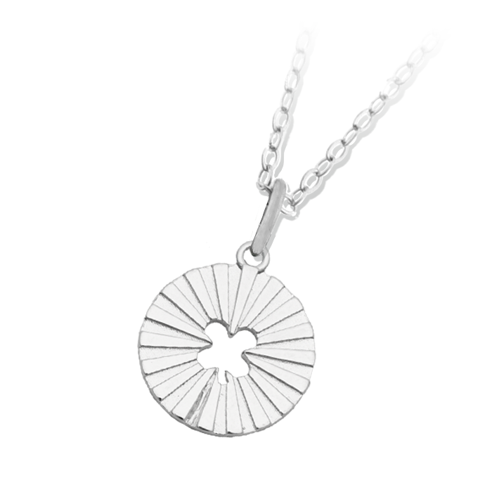 Prayers Collection: Prayers of Luck Sterling Silver Charm Necklace