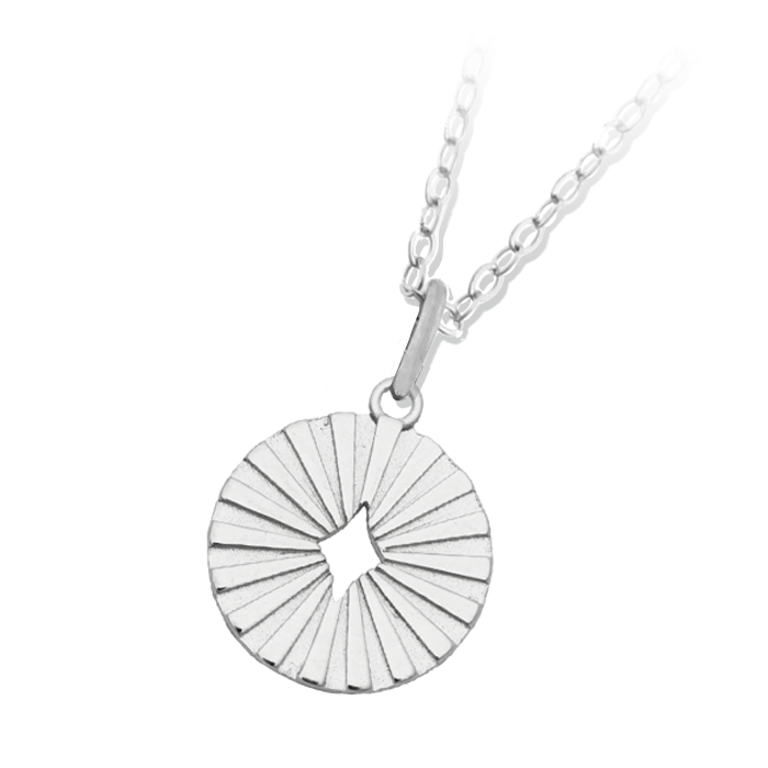 Prayers Collection: Prayers of Strength Sterling Silver Charm Necklace