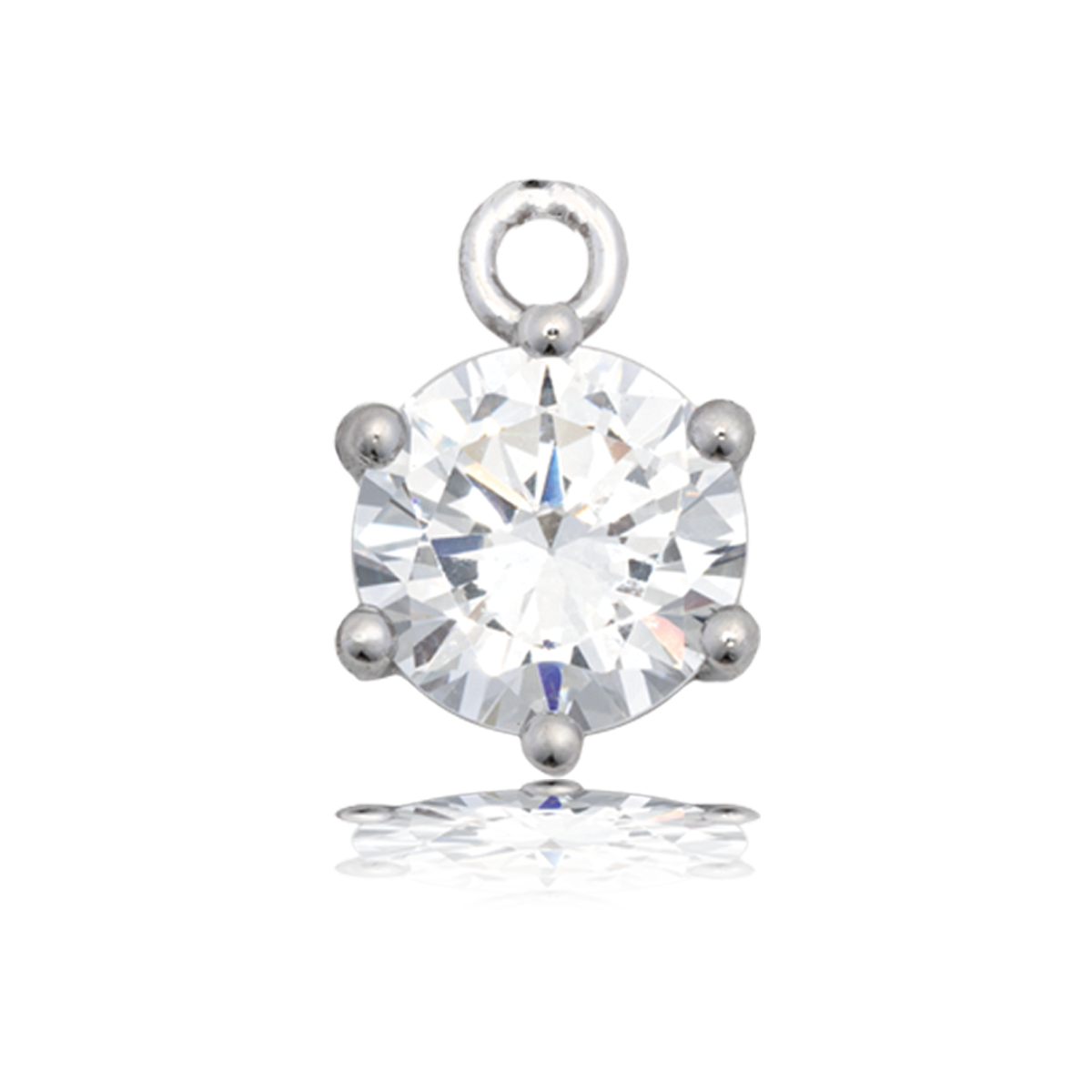 Shine Like a Diamond Charm with Kunzite Gemstone Bracelet