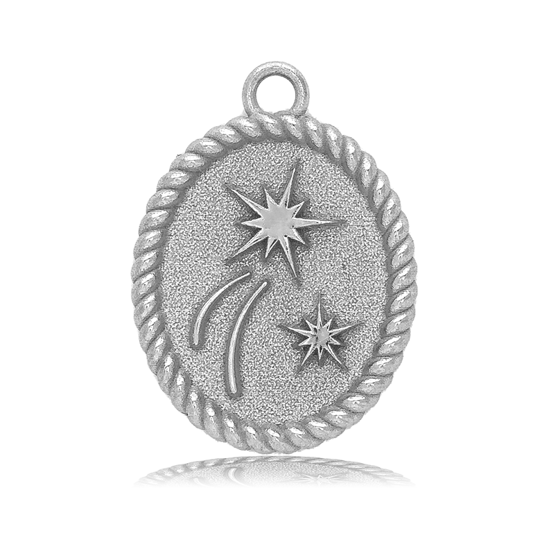 Amethyst Stone Bracelet with Celebrate Sterling Silver Charm