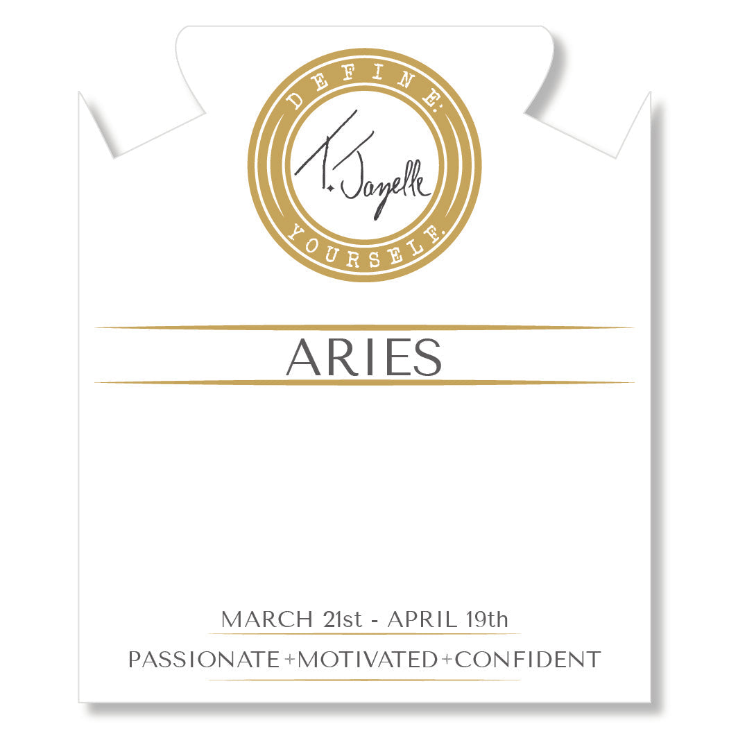 Aries Gold Vermeil Zodiac Necklace