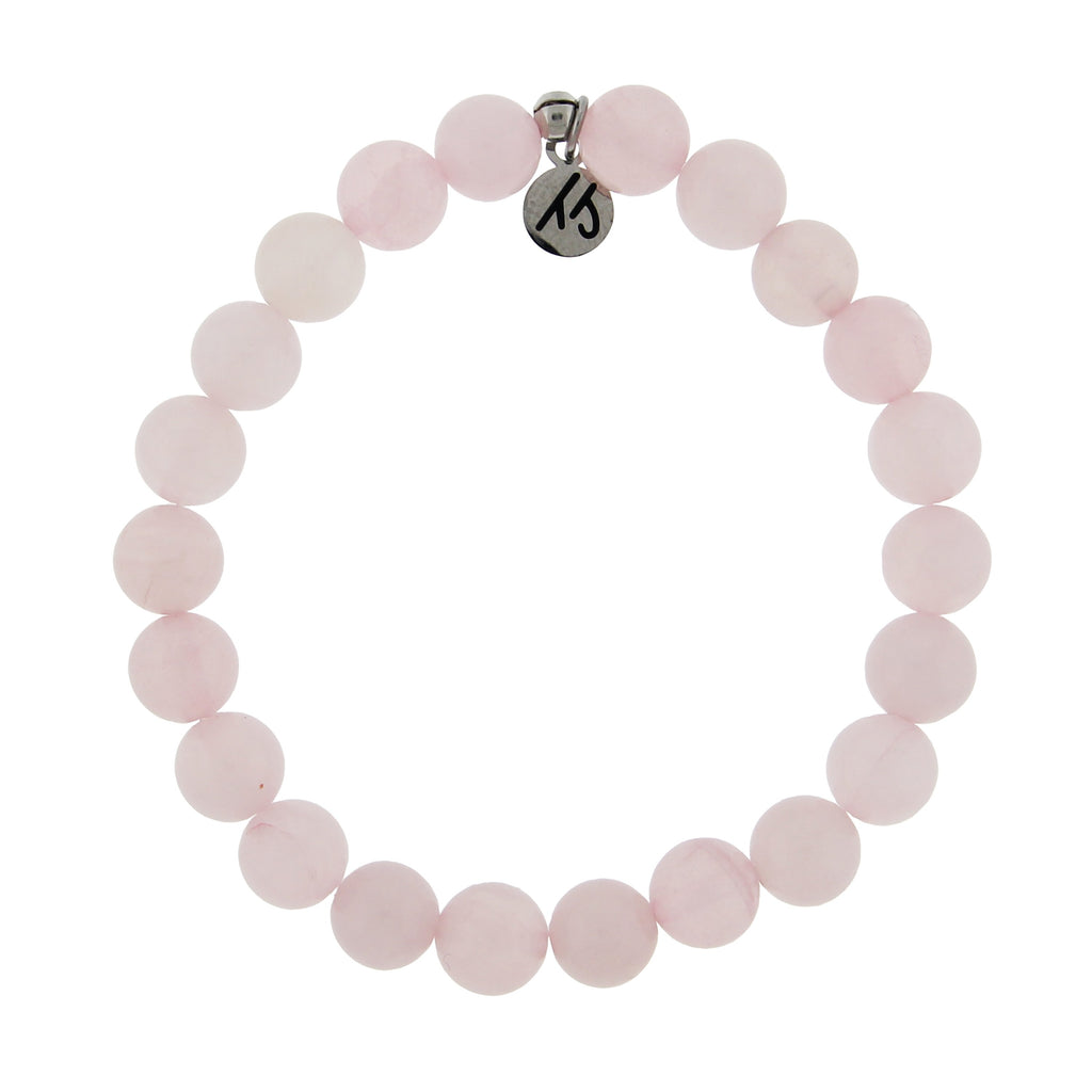 Defining Bracelet- Kindness Bracelet with Rose Quartz Gemstones