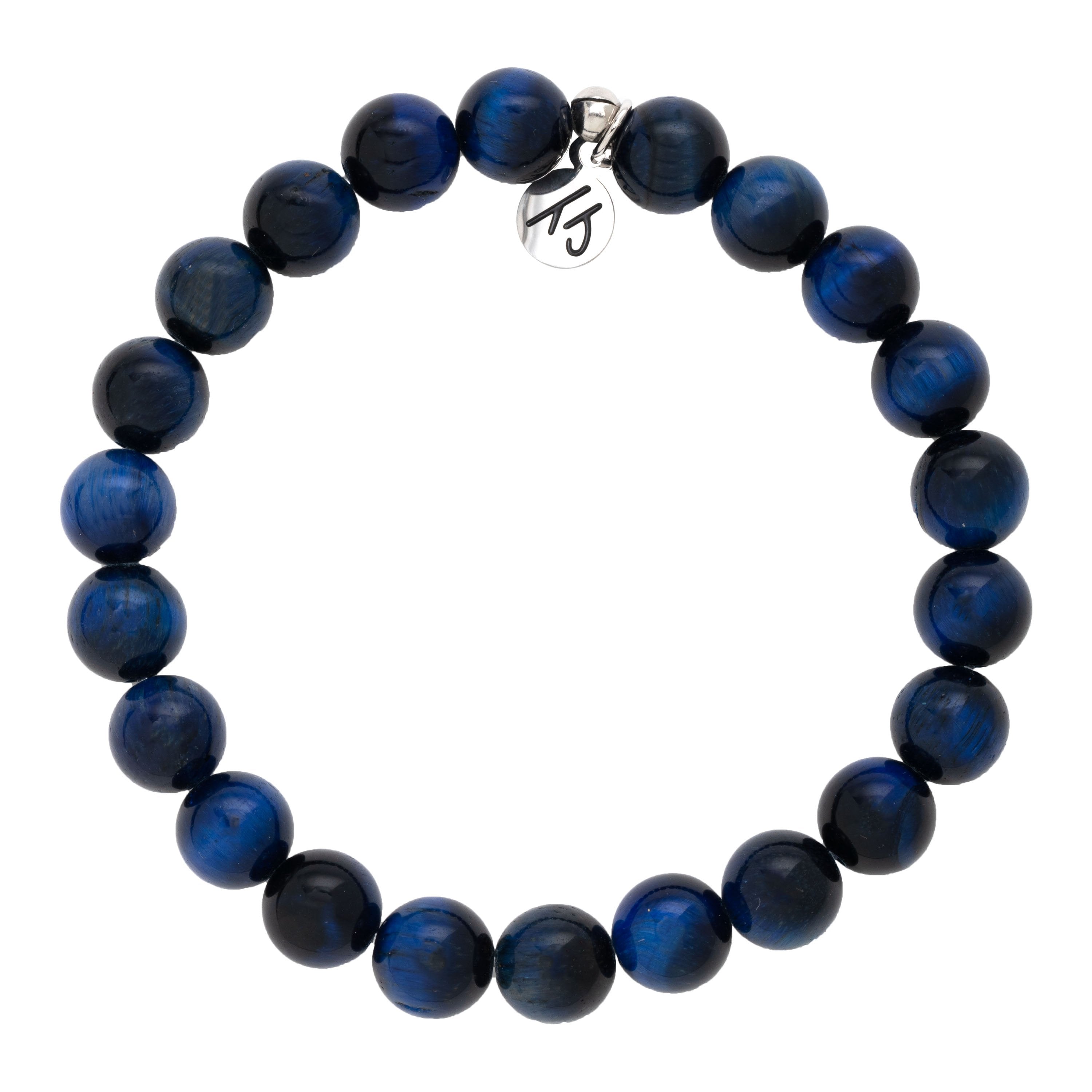 Defining Bracelet- Perseverance Bracelet with Lapis Tiger's Eye Gemstones