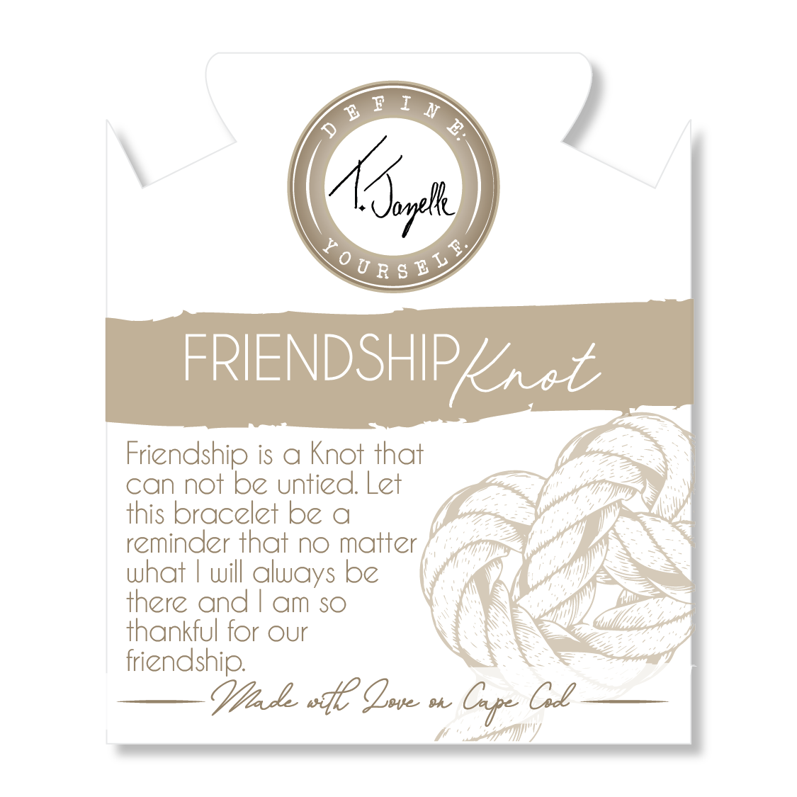 Friendship Knot Bracelet -18K Gold Filled Beads with Silver Knot