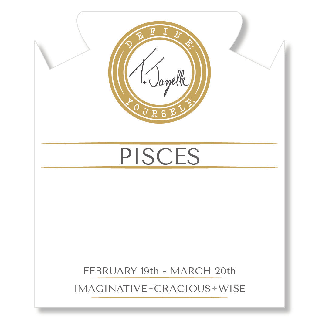 Pisces Gold Vermeil Zodiac Necklace