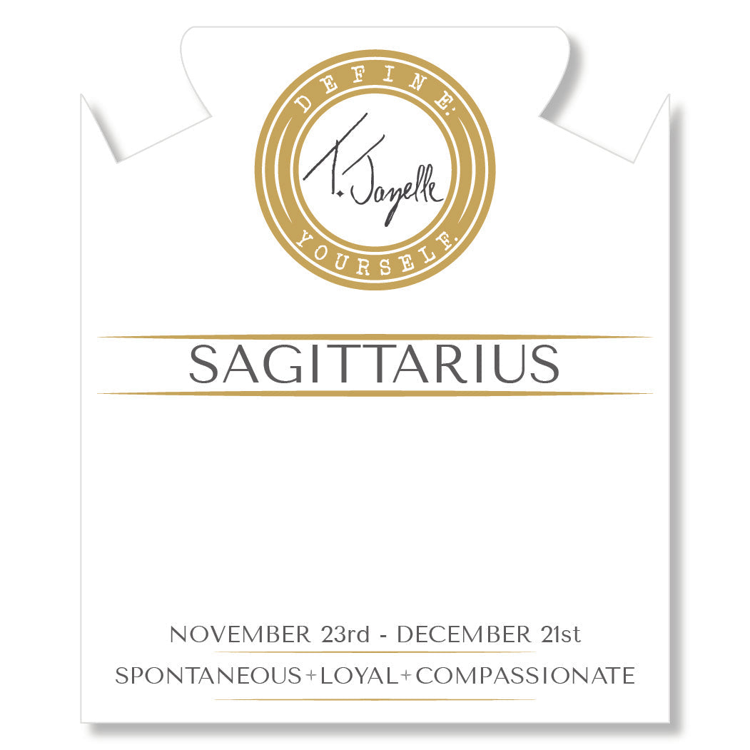 Sagittarius Gold Vermeil Zodiac Necklace
