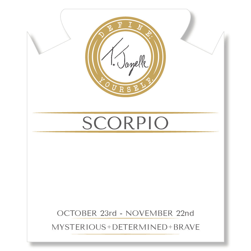 Scorpio Gold Vermeil Zodiac Necklace
