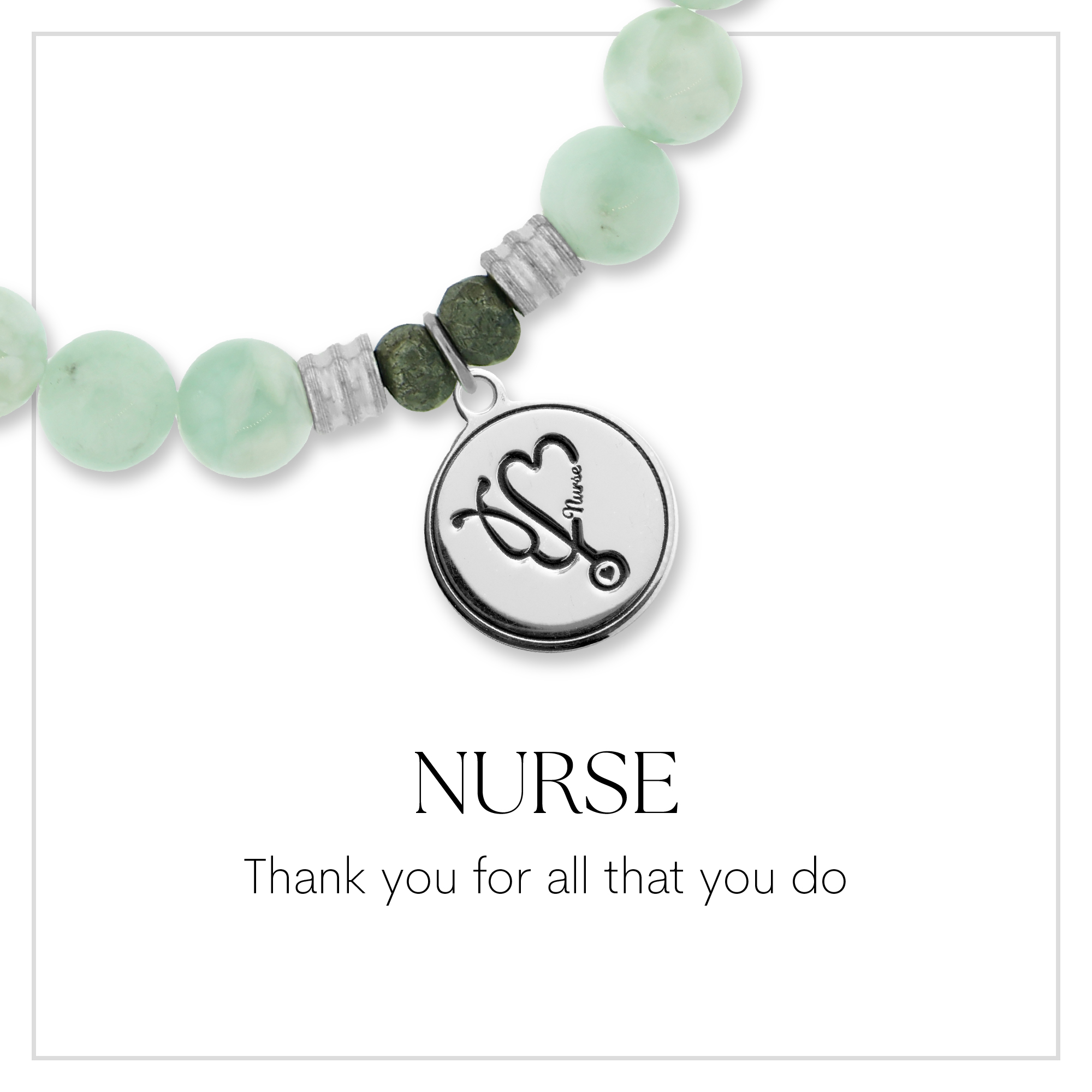 Nurse Sterling Silver Charm Bracelet Collection