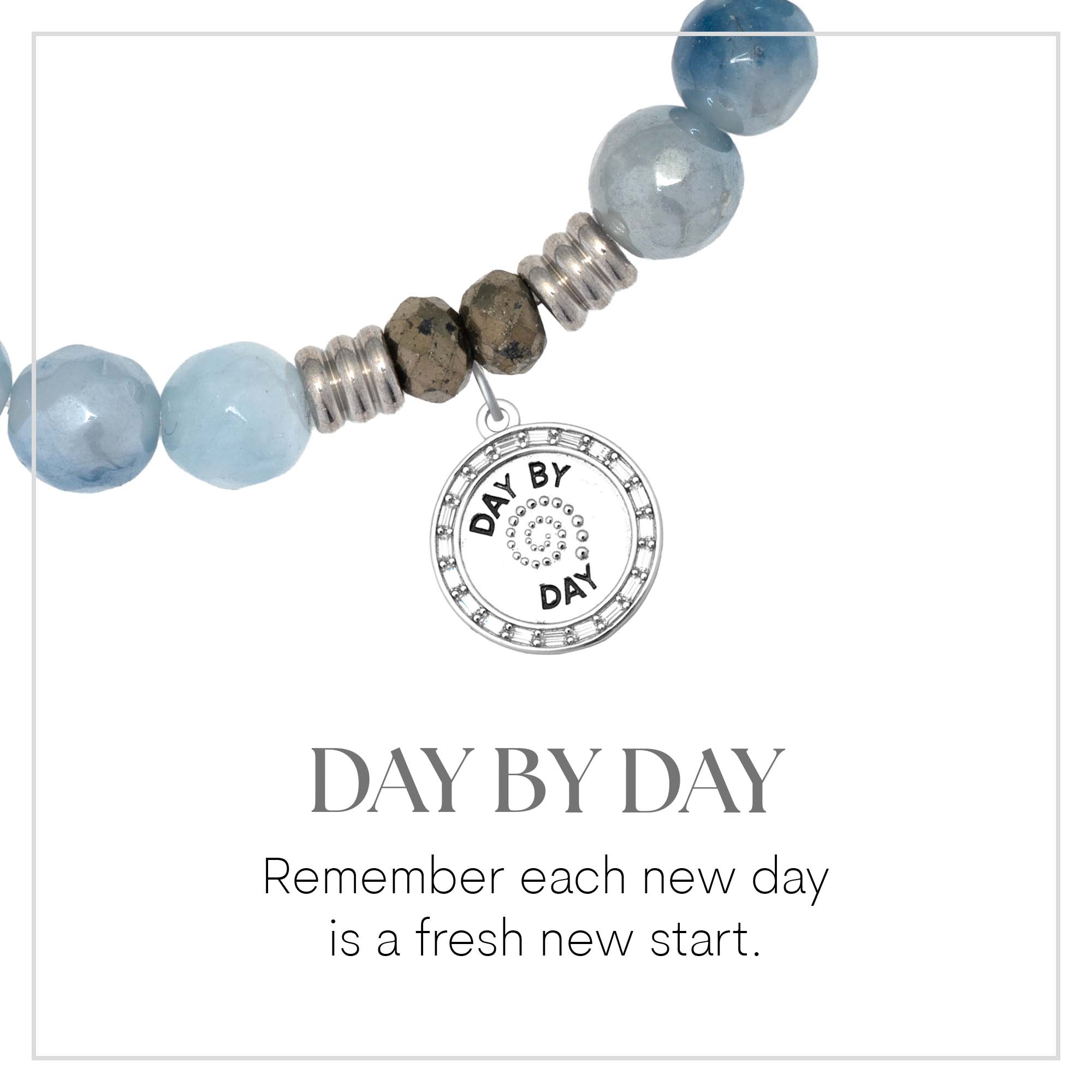 Day by Day Sterling Silver Charm Bracelet Collection
