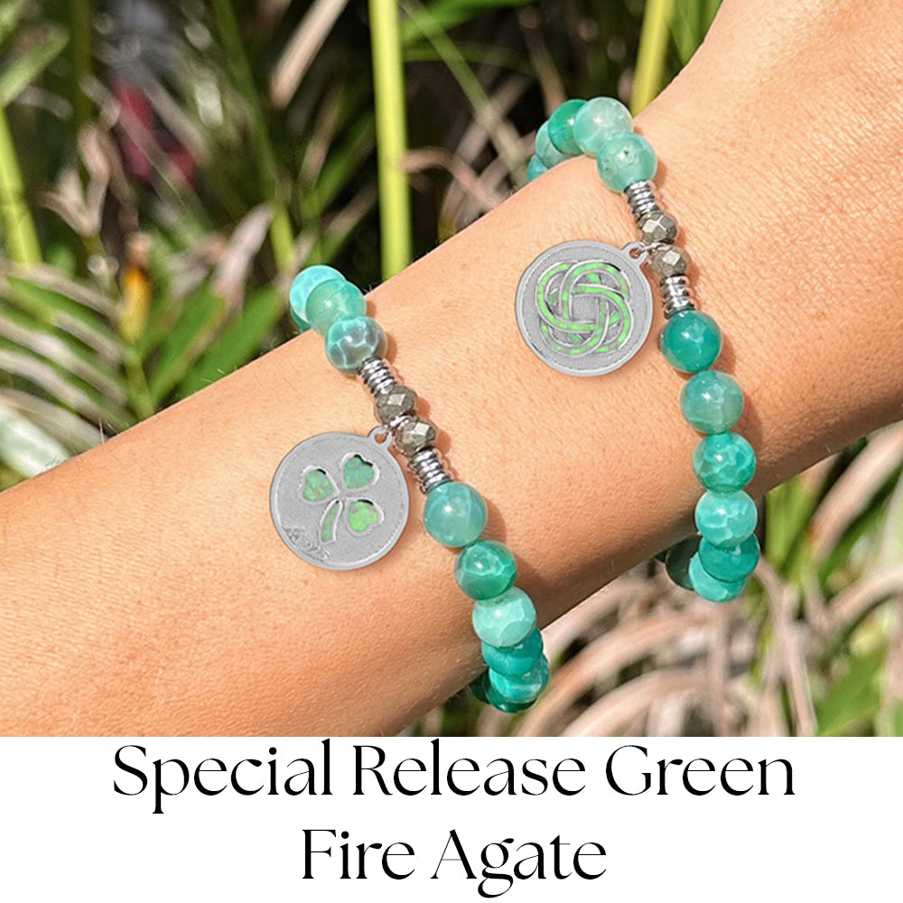 Special Release Green Fire Agate Collection