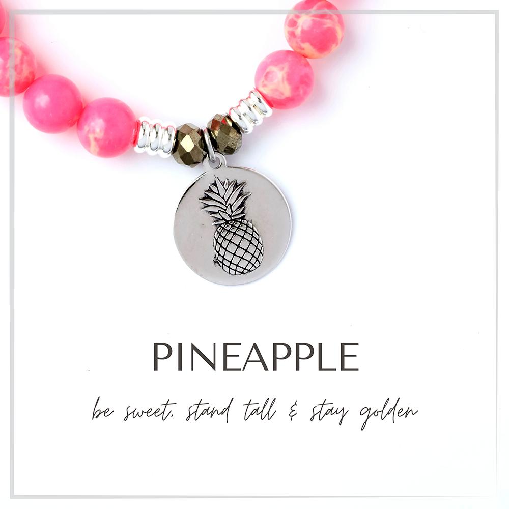 Pineapple Charm Bracelet Collection