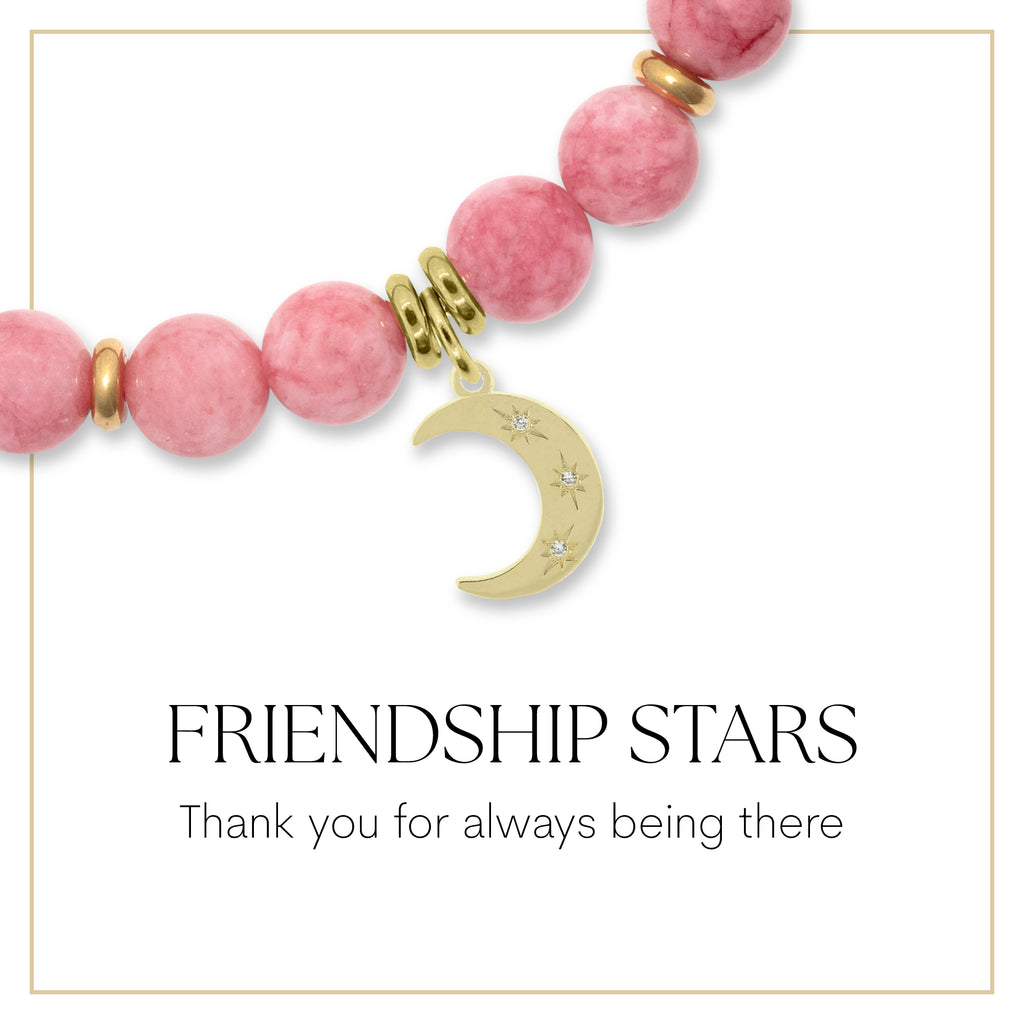 Gold Friendship Stars Charm Collection
