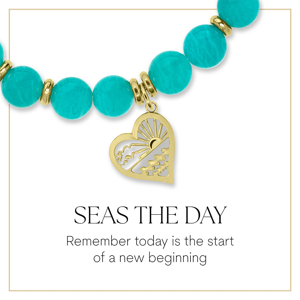 Gold Seas the Day Charm Bracelet Collection