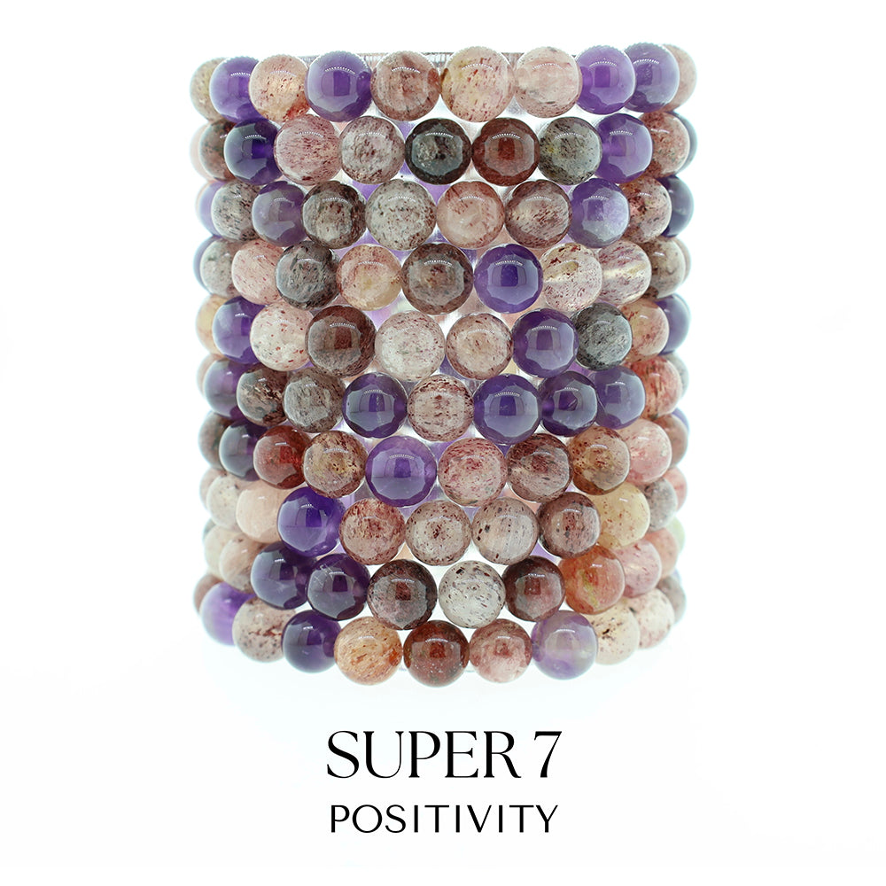 Super Seven Gemstone Bracelet Collection