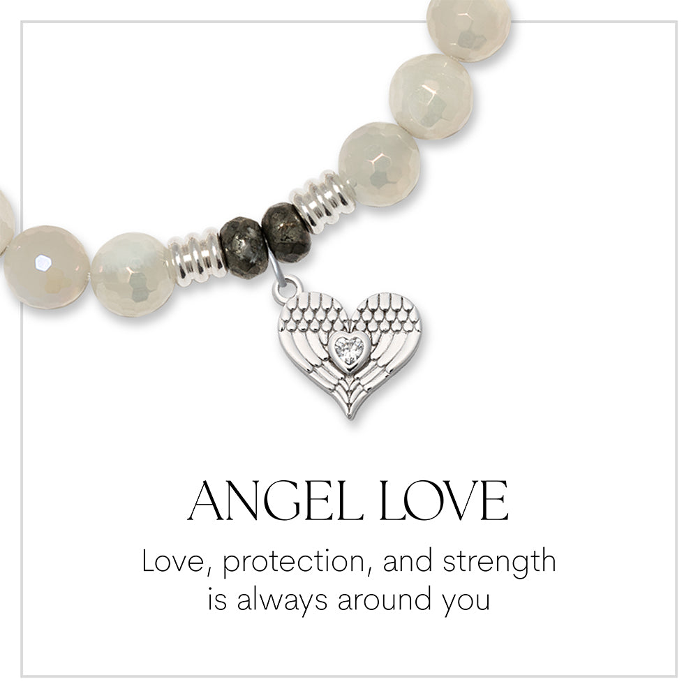Angel Love Sterling Silver Charm Bracelet Collection