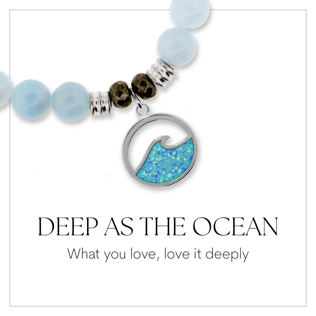 Deep as the Ocean Charm Bracelet Collection
