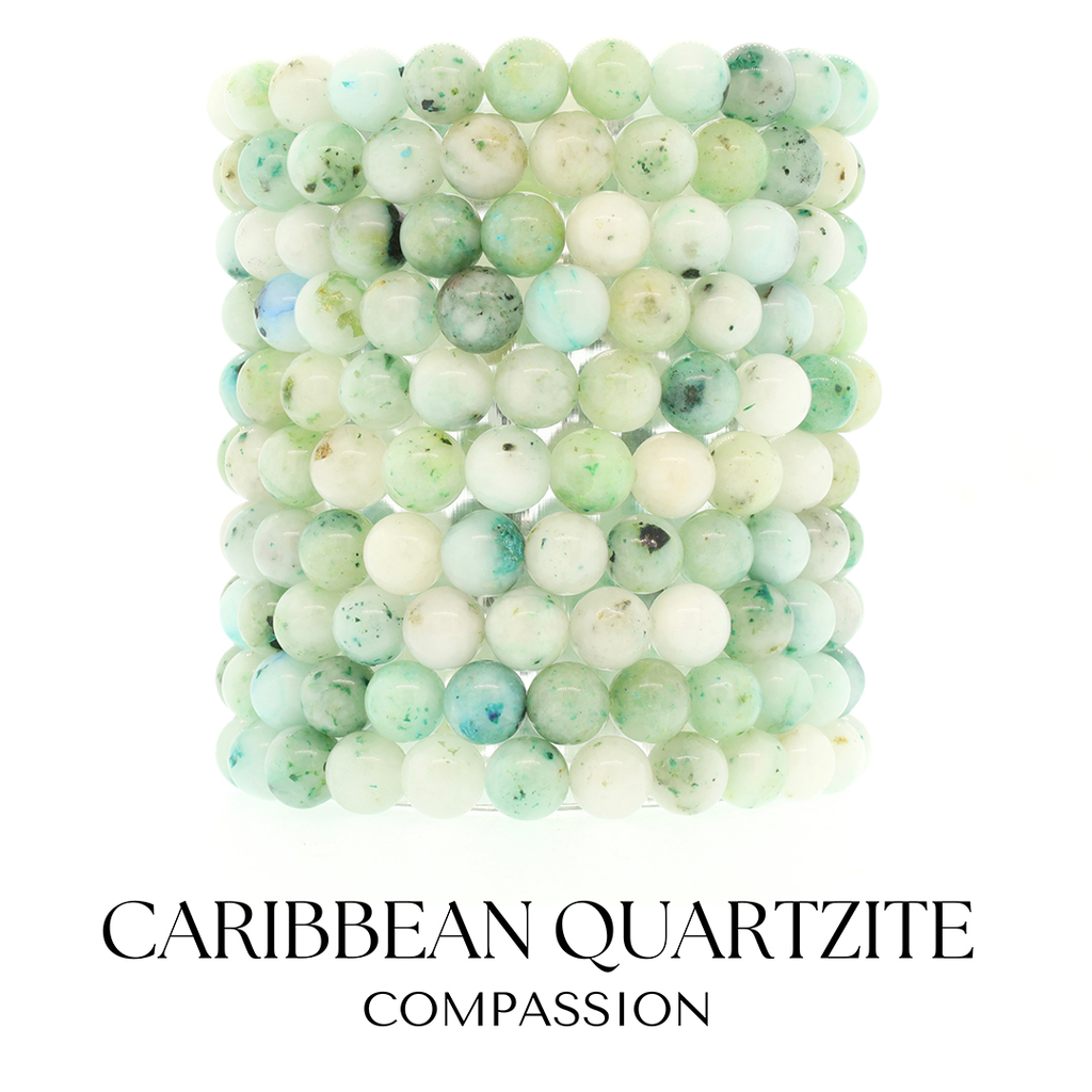 Caribbean Quartz Gemstone Bracelet Collection