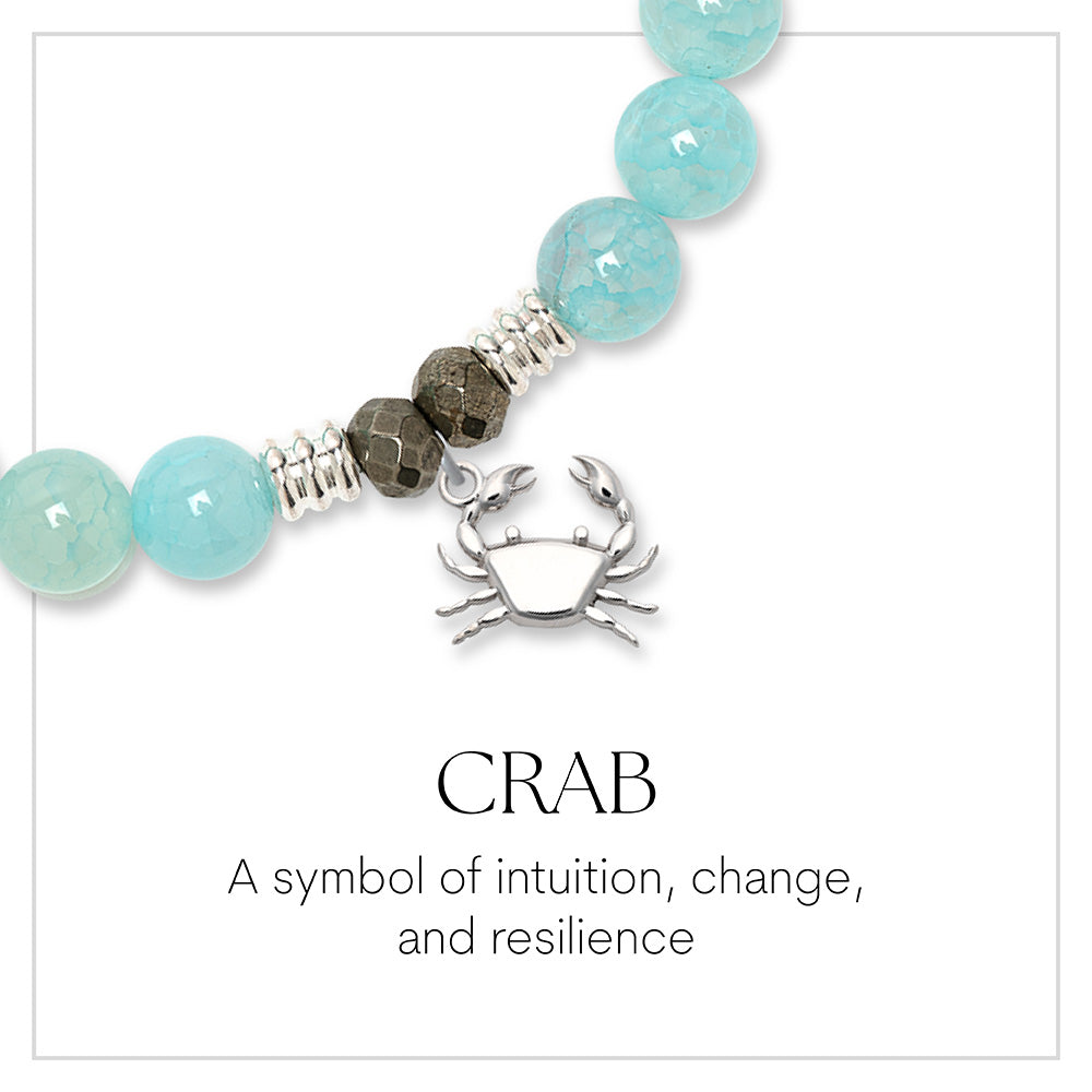 Crab Charm Bracelet Collection