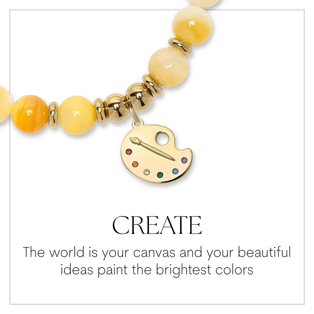 Create Gold Charm Bracelet Collection