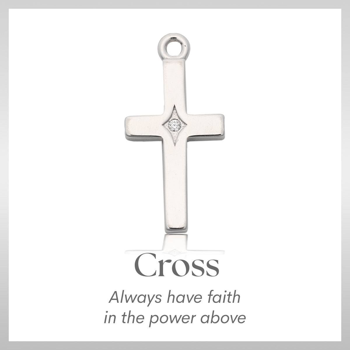 Cross CZ Charm Bracelet Collection