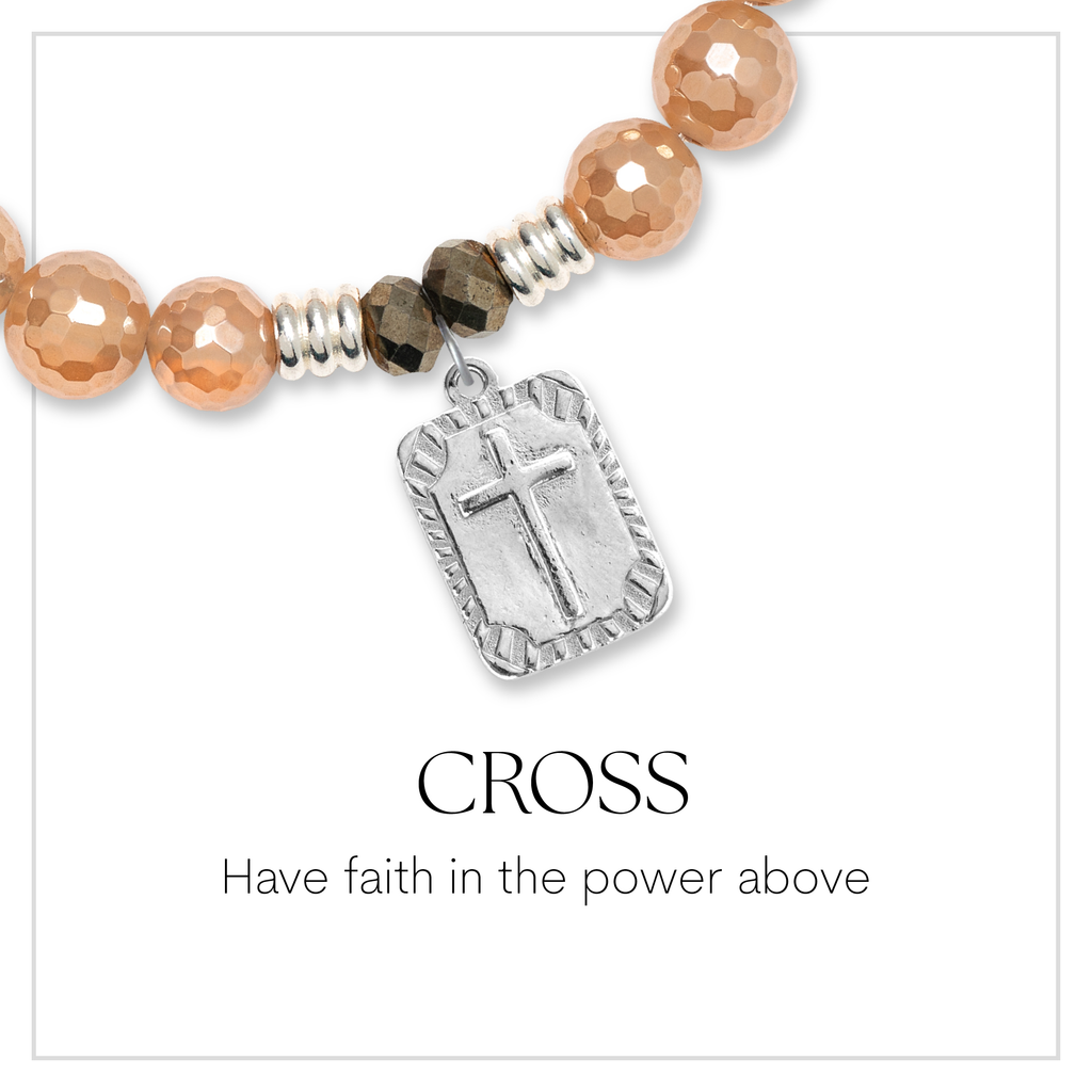 Cross Charm Bracelet Collection