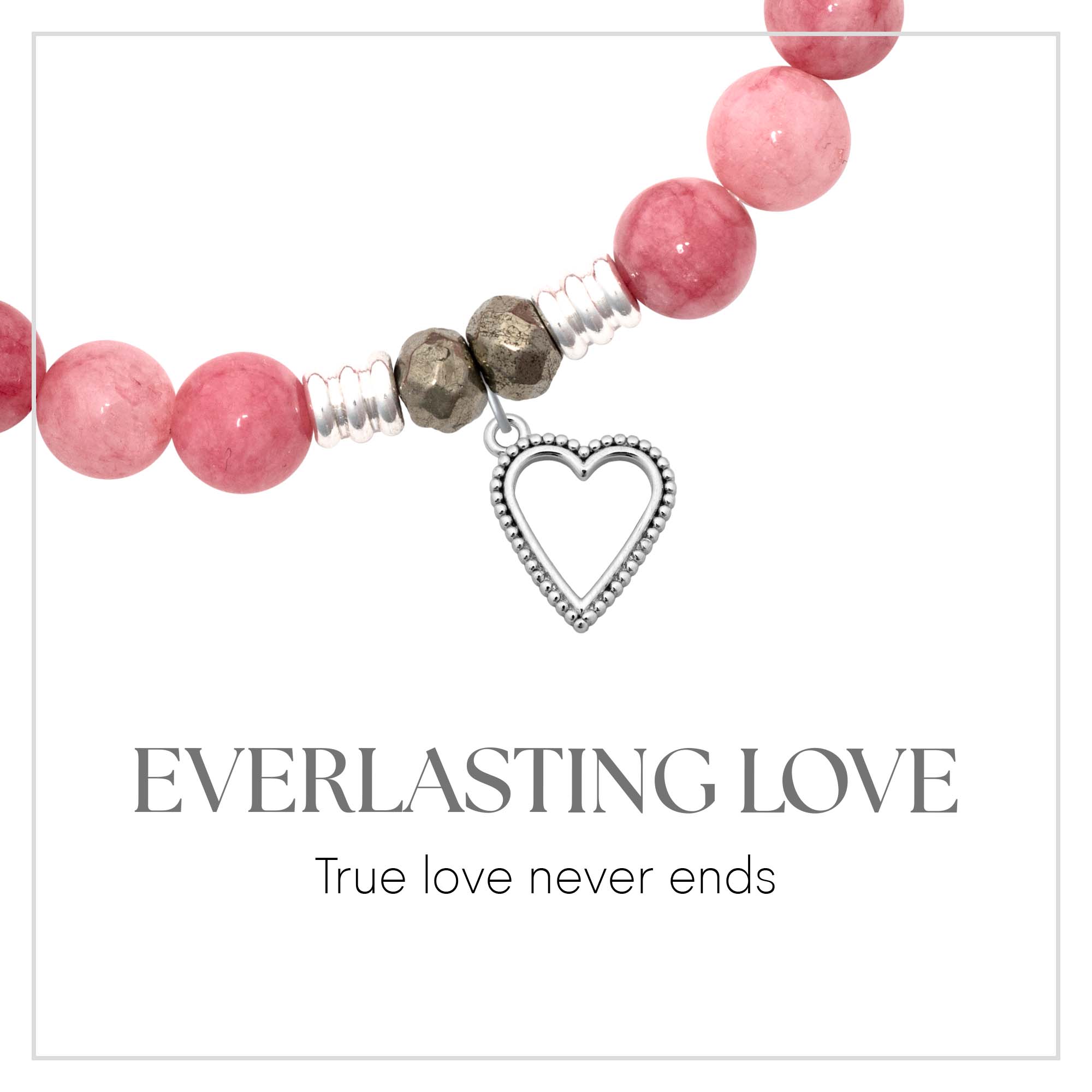 Everlasting Love Sterling Silver Charm Bracelet Collection