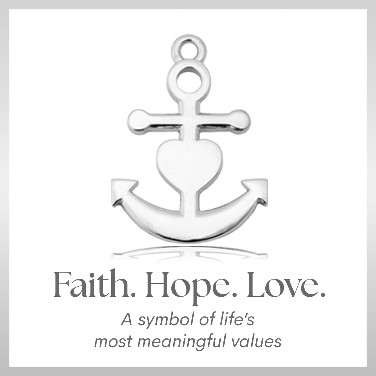 Faith Hope Love Charm Bracelet Collection