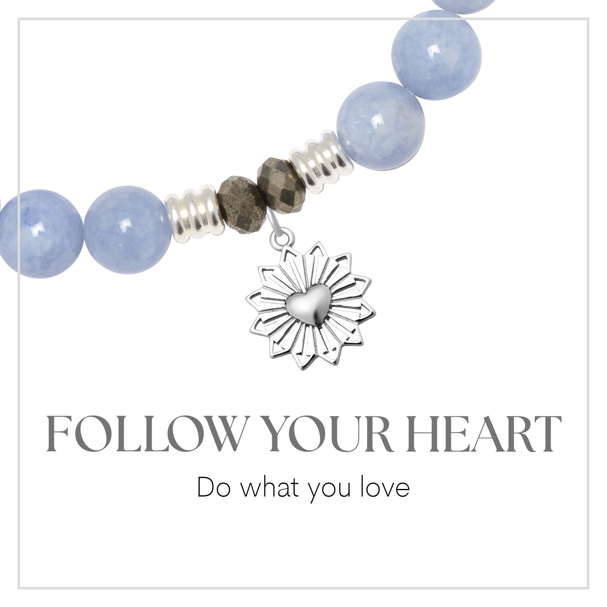 Follow Your Heart Sterling Silver Charm Bracelet Collection